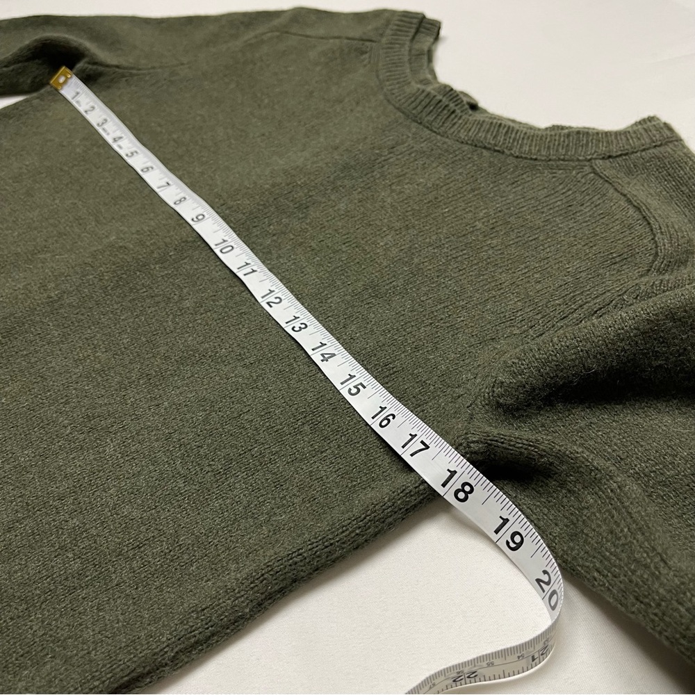 Lands’ End Wool Blend Button Back Sweater - image 4